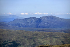 View south from Sgurr na Bà Glaise.