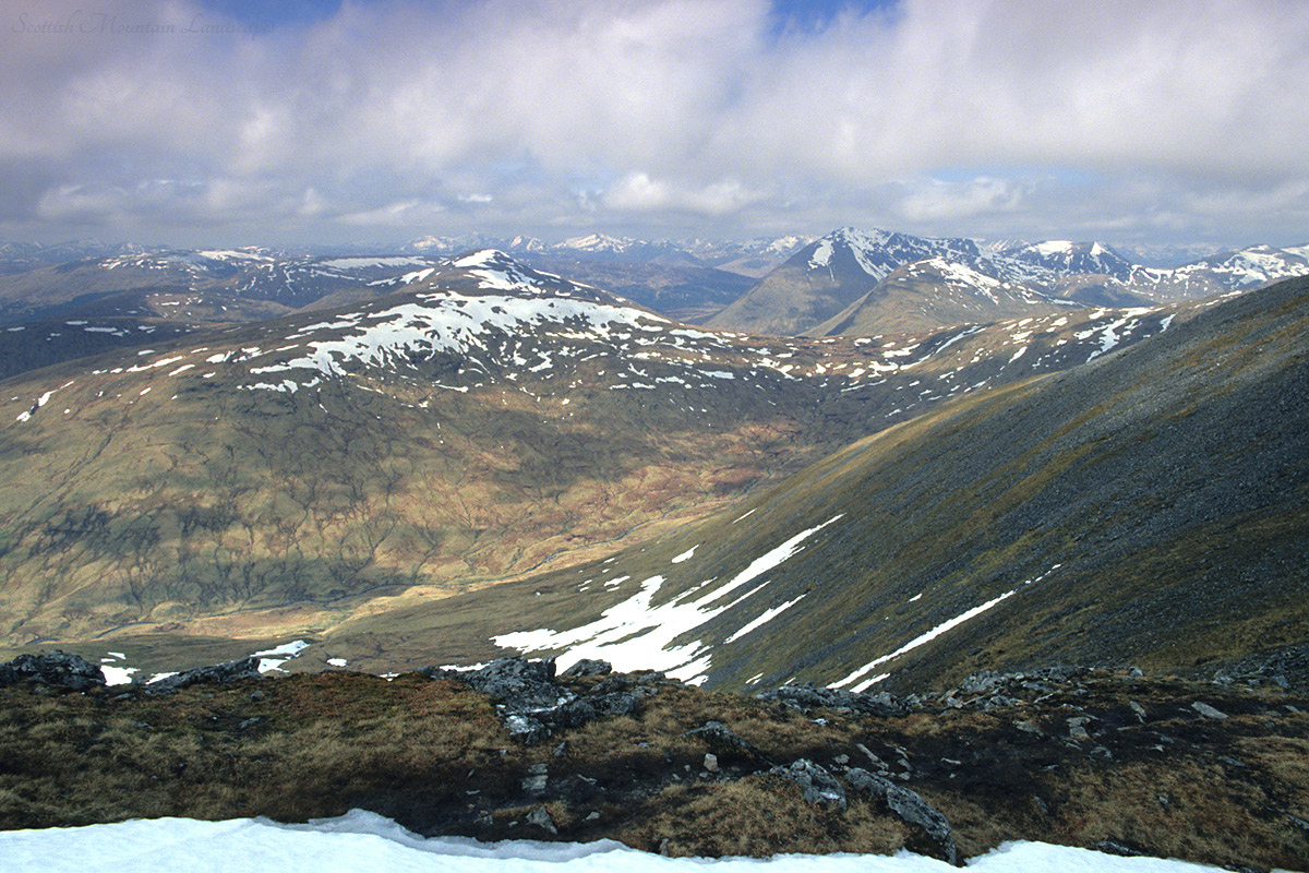 View North-West, from Ben Challum.