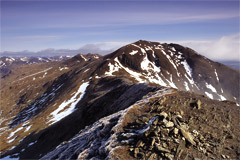 Ben Lawers, from the summit of Beinn Ghlas.