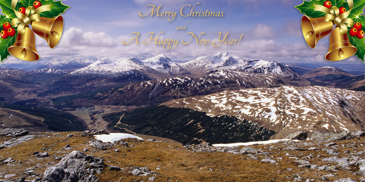 The Ben Lui group, from the summit of Beinn Odhar. The Ben Lui group, from Beinn Odhar.