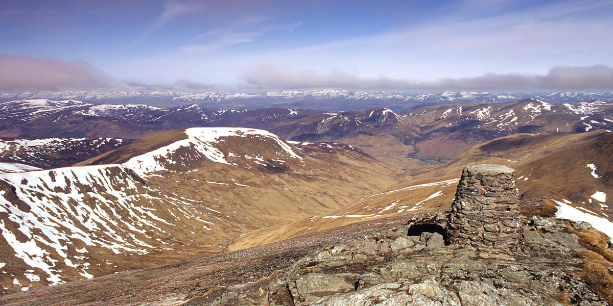 View north from Ben Lawers.
